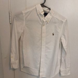 Kids polo button down